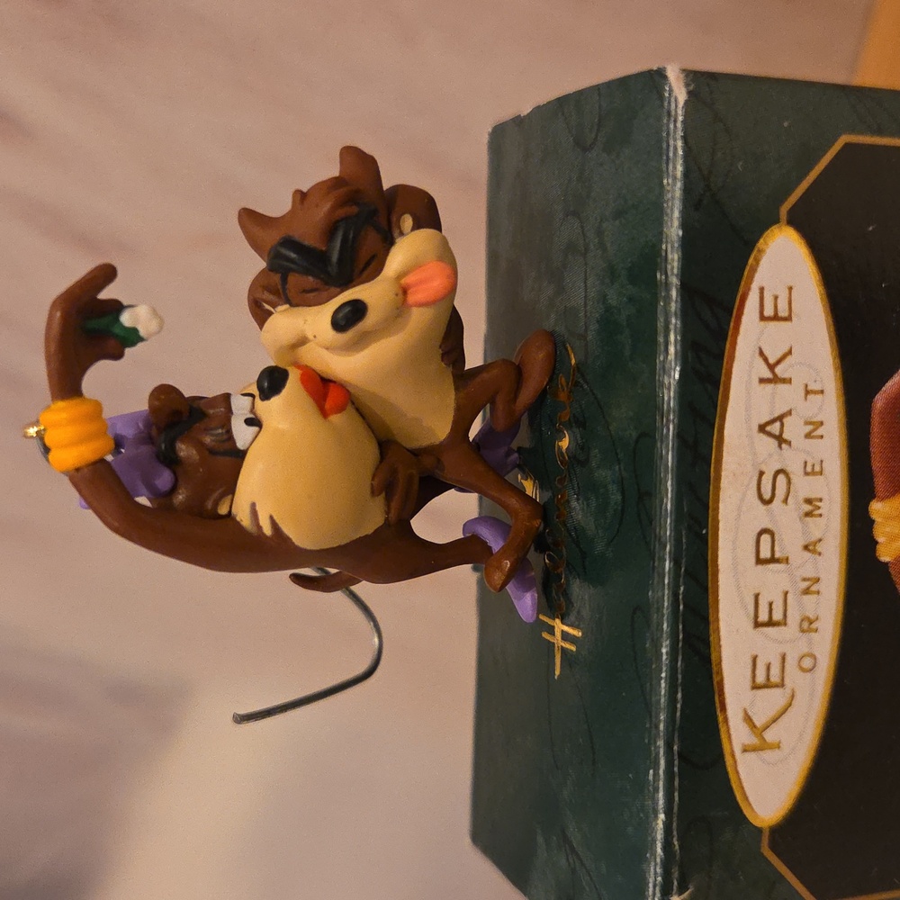 Taz And The She Devil Keepsake Ornament